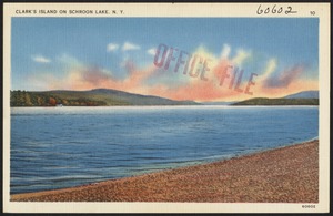 Clark's Island on Schroon Lake, N. Y.