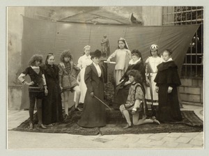 Theater production and costumes by the blind,  Imperial Royal Institute for the Education of the Blind, Vienna