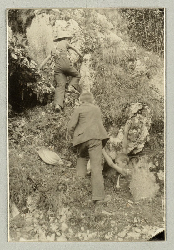 Rock climbing, Imperial Royal Institute for the Education of the Blind ...