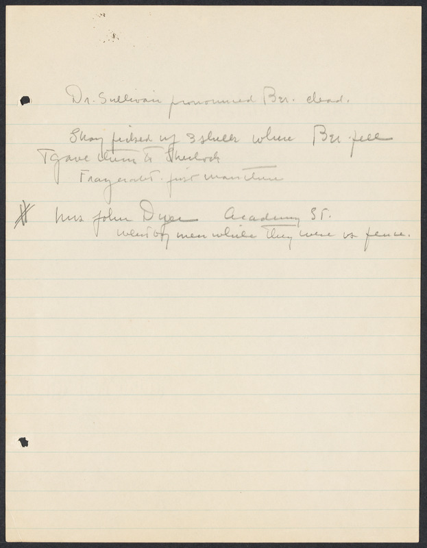 Sacco-Vanzetti Case Records, 1920-1928. Prosecution Papers. Notes ...