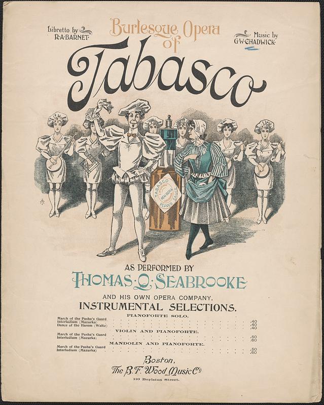 Burlesque Opera of Tabasco - Digital Commonwealth