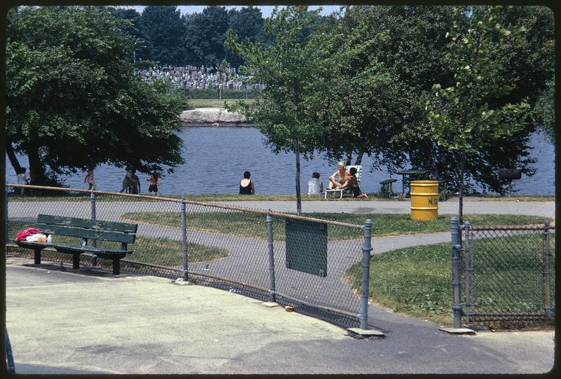 Charles River MDC playground - Soldiers' Field Road, Allston part of Boston