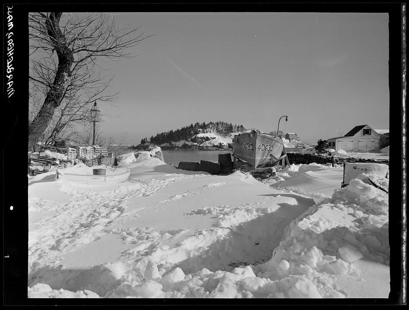 Barnegat in Winter Digital Commonwealth