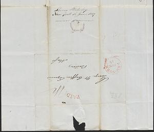 Lewis Wakeley to George Coffin, 15 June 1837
