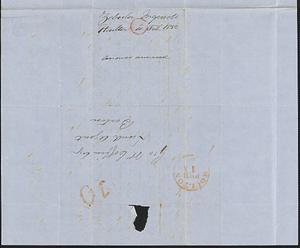 Zebulon Ingersoll to George Coffin, 11 February 1850