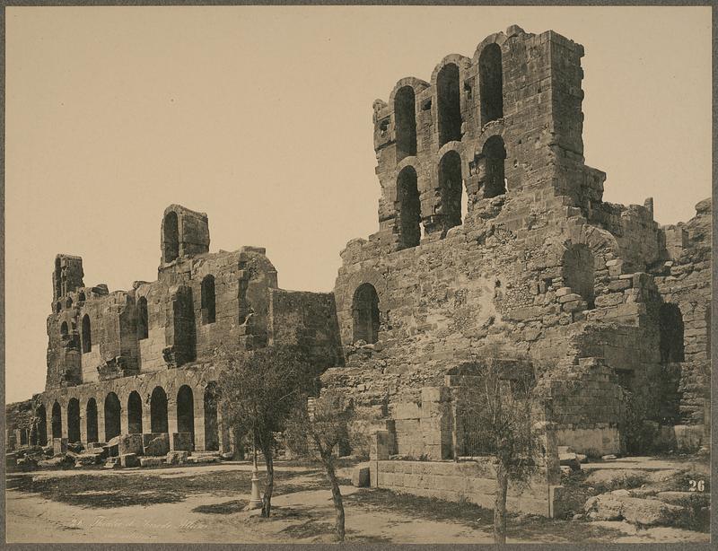 Théâtre Hérode Atticus vue exterieure