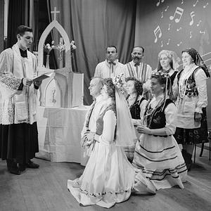 Polish peasant wedding