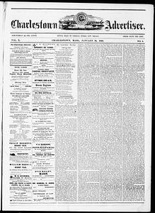 Charlestown Advertiser, January 18, 1860