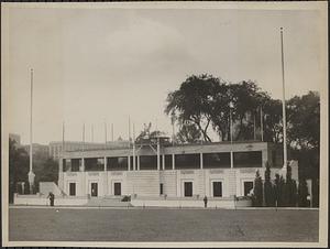 Grandstand on Common for Tercentenary pageants