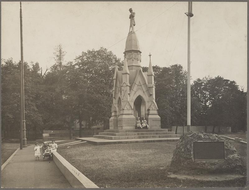 Boston, Massachusetts, Soldier's Monument, Jamaica Plain - Digital ...