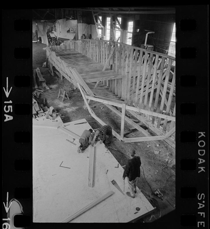 Building “Capt. Red” at Power’s Yacht Yard