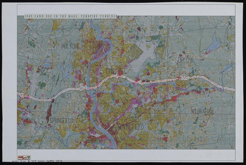 1985 land use in the Mass. Turnpike corridor
