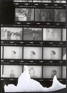 Contact sheet featuring profile portraits