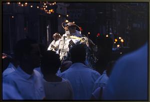 Boston: A statue of St. Anthony is carried in the city's N. End during the annual St. Anthony's Feast - 2002