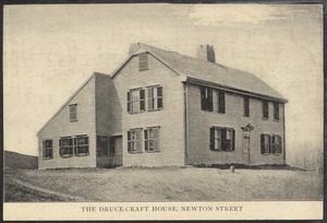 Vincent Druce house, Newton St.
