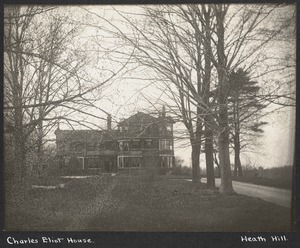 Charles Eliot house, Warren St., Heath Hill