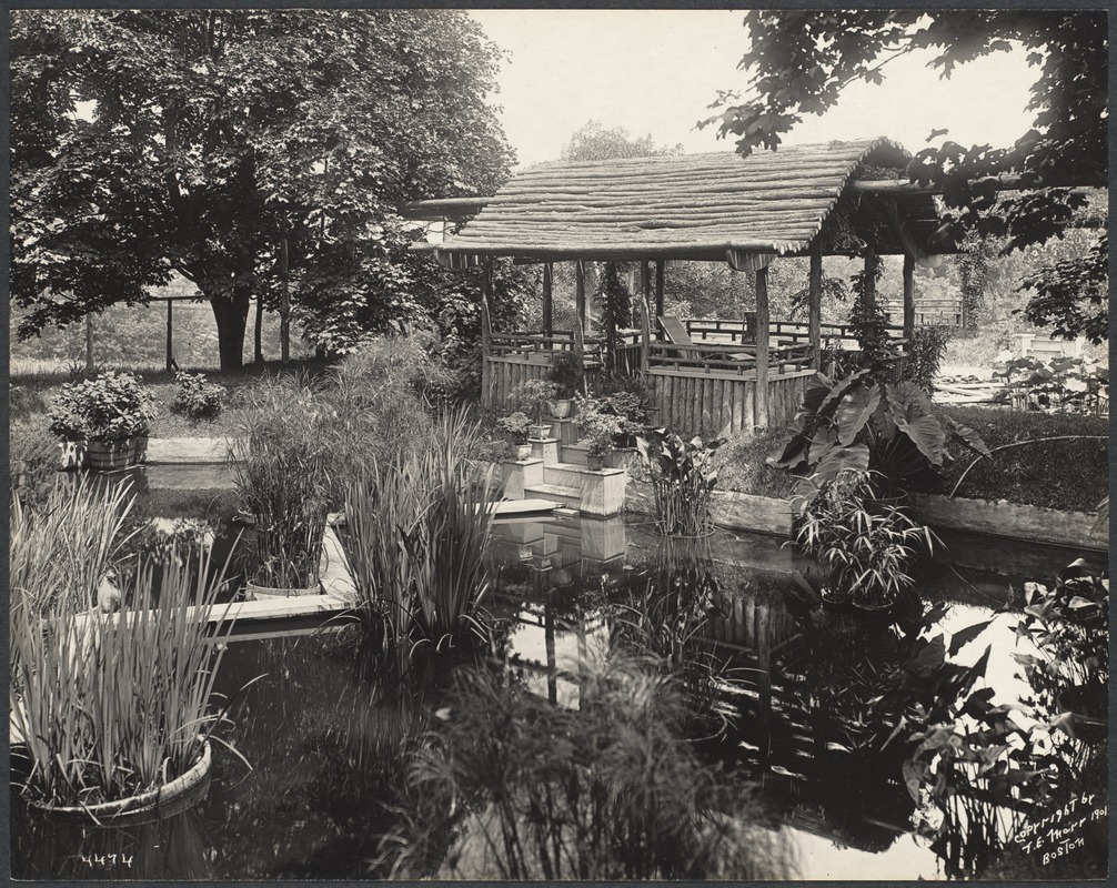 John L. Gardner estate, "Japanese garden"