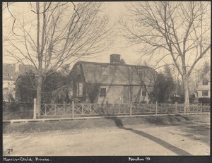Harris-Child house, Newton St.