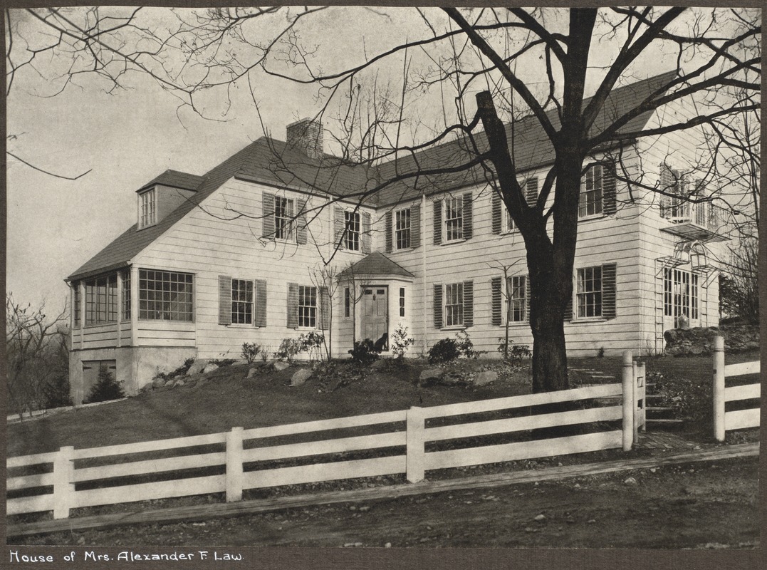 Mrs. Alexander F. Law house, 99 Fairmount St.