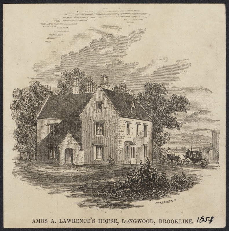 Amos A. Lawrence house, Ivy St.