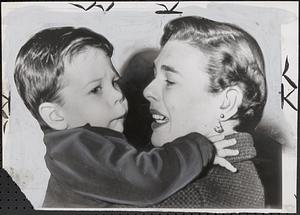 Mrs. Olga Lewis, son Gary, 20 months