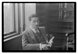 Leo Schwartz, legal advisor to Police Commissioner E.C. Hultman at headquarters
