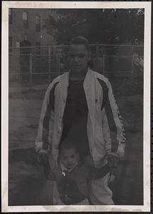 Priscilla and her daughter Erica, Newtowne Court, Cambridge