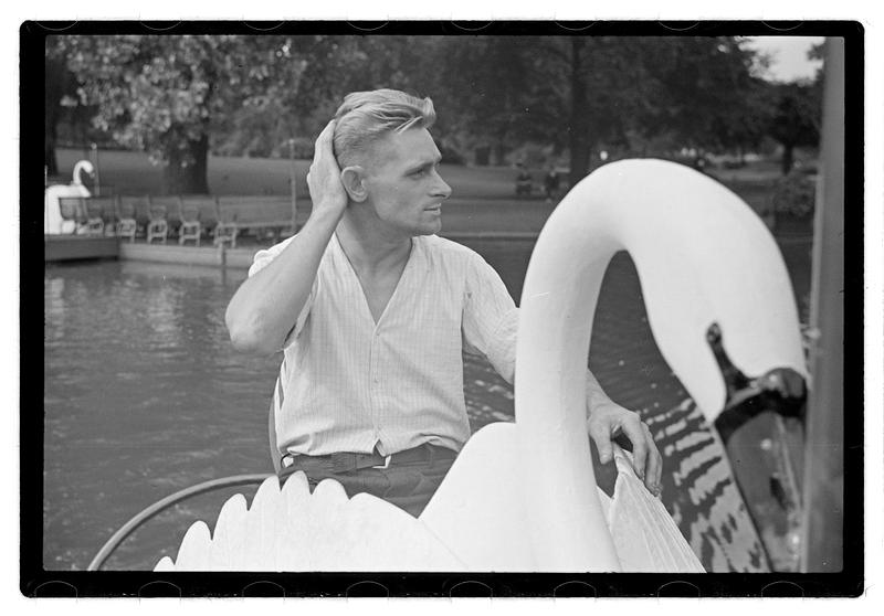 Wm Hanscomb swan boat