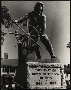 Gloucester, Mass fisherman statue