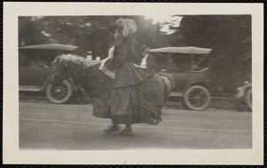 1922 4th of July Parade: Miss Kate Cary