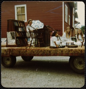 1977 4th of July Parade: Library Float