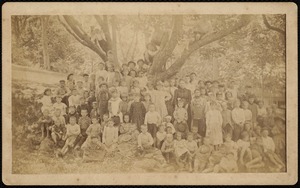 St. Helen's Home: group portrait of children