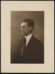 Charles M Sears, Jr.: graduation portrait