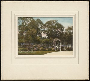 Garden at home of Charles & Lucy Sears