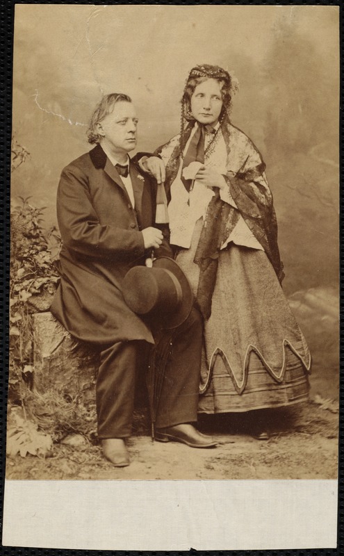 Henry Ward Beecher & Harriet Beecher Stowe