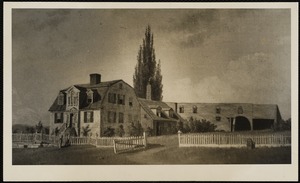 Photograph of painting of Goodman House "Yokun" by C.C. Griswold