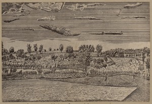 Concord fight, from old engraving.