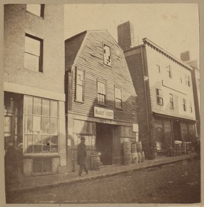 Boston, Thoreau house, Prince St., 1727