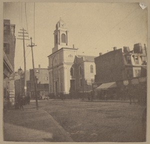 Boston, New North Church, Hanover St., 1804.
