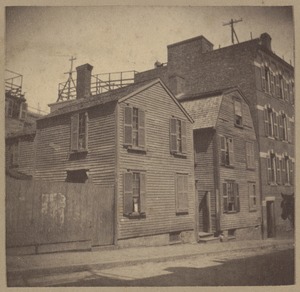 Boston, old houses, Henchman Street