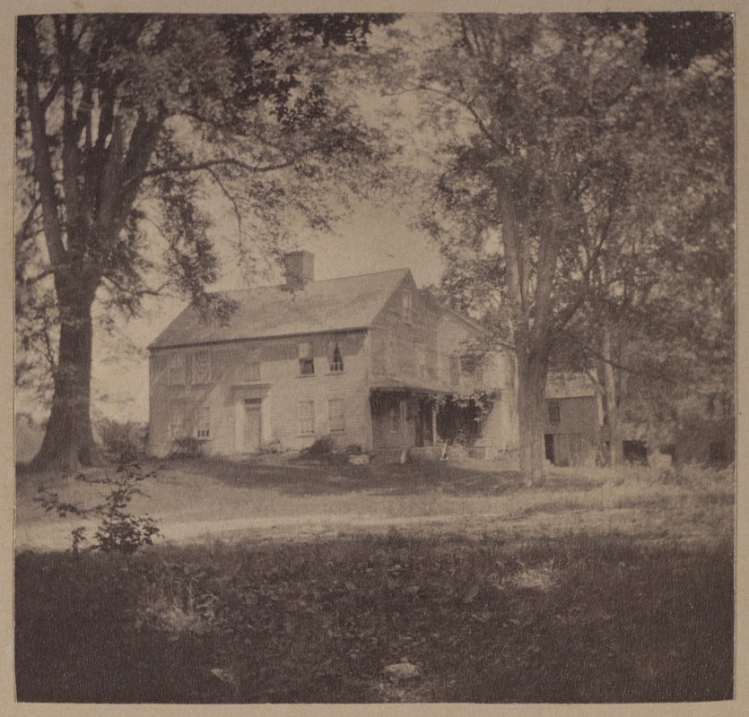 Wayland, Morse house, before 1780.