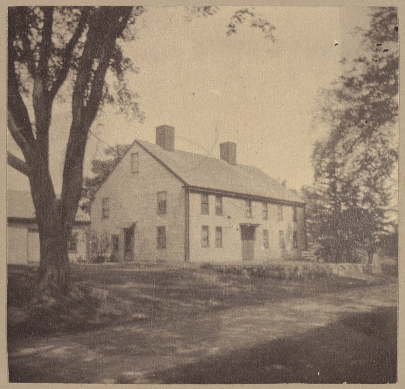 Wayland, Reeve's house, about 1715.