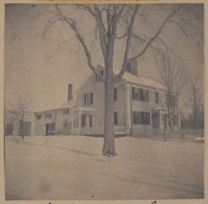 Bedford, Clark-Sampson house, built about 1733.