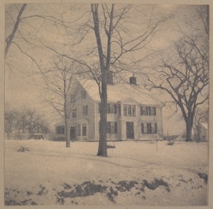 Bedford, Reed house, Domine manse, built 1729.