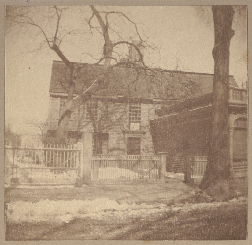 Salem, Roger Williams house, built before 1634.