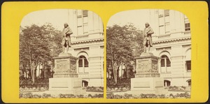 Statue of Franklin, School Street, Boston