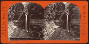 Cavern Cascade and long stairs, Watkins Glen