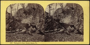 Smuggler's Cave, Notch, Stowe, Vt.