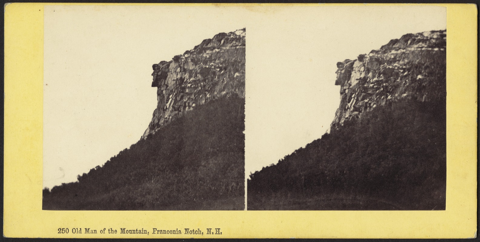 Old Man of the Mountain, Franconia Notch, N. H.