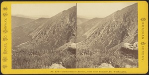 Tuckerman's Ravine, from near summit Mt. Washington